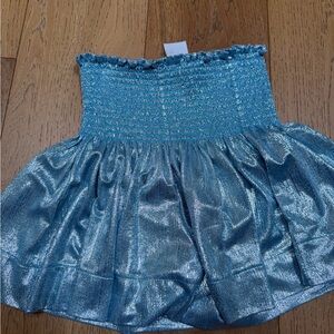 Queen of Sparkles Shimmering Blue Women's Skort